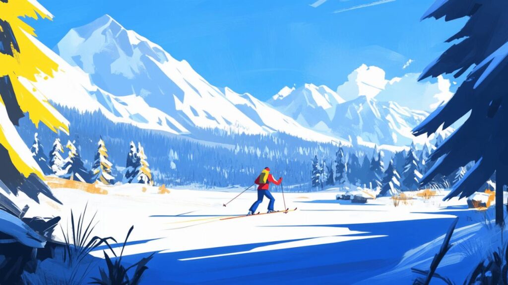 Techniques de montée et descente : 5 conseils de ski de fond pour les débutants avant le Marathon Skidefond